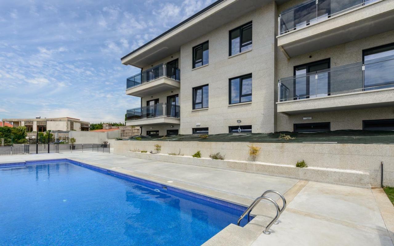 Apartamentos Onzamar Sanxenxo Kültér fotó